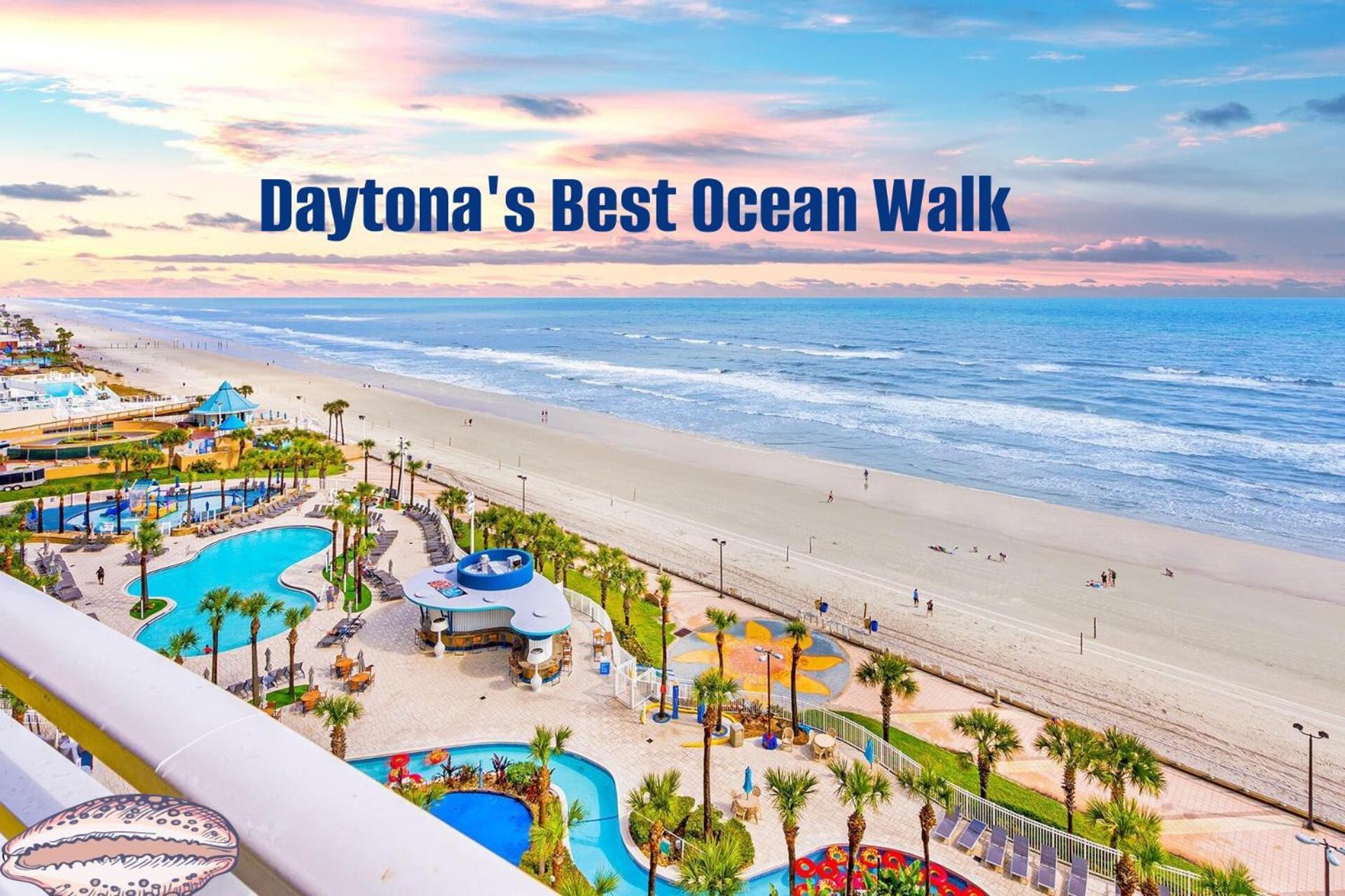 14Th Floor 2 Bedroom Resort Condo Direct Oceanfront Wyndham Ocean Walk Resort Daytona Beach 1401 Bagian luar foto