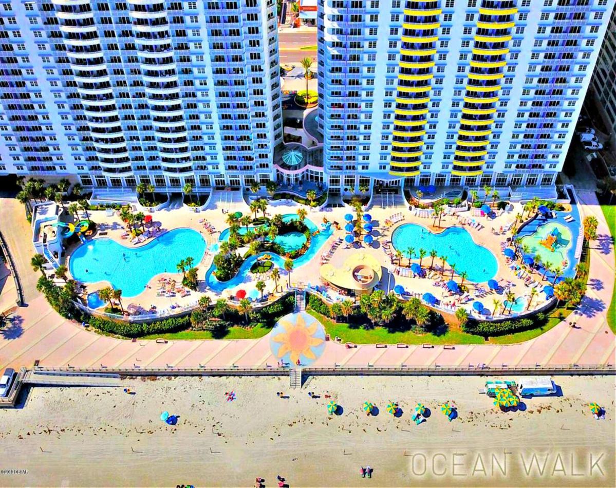 14Th Floor 2 Bedroom Resort Condo Direct Oceanfront Wyndham Ocean Walk Resort Daytona Beach 1401 Bagian luar foto